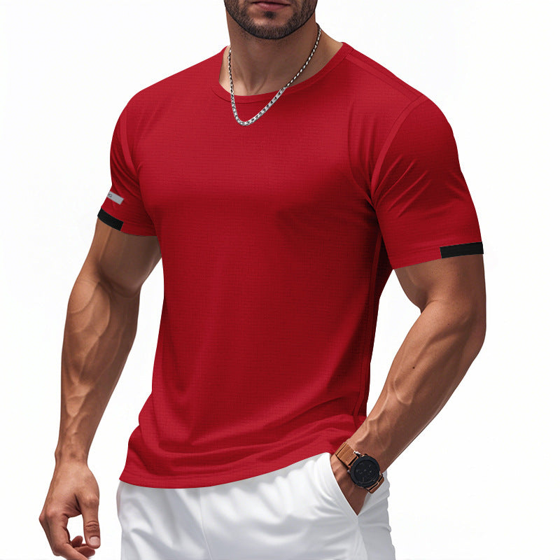 Herren Funktions-T-Shirt mit atmungsaktivem Design und reflektierenden Details Drune