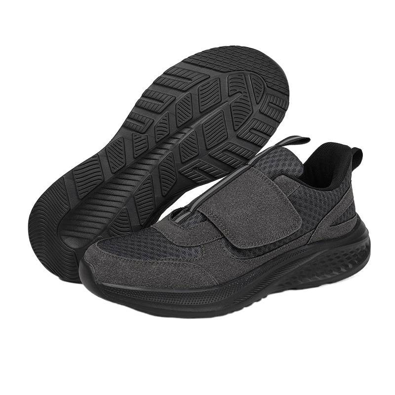 Herren nan urbaner Slip-On-Sneaker mit Klett-Frontverschluss, elastischem Zugsystem und mehrschichtiger Dämpfung Drune