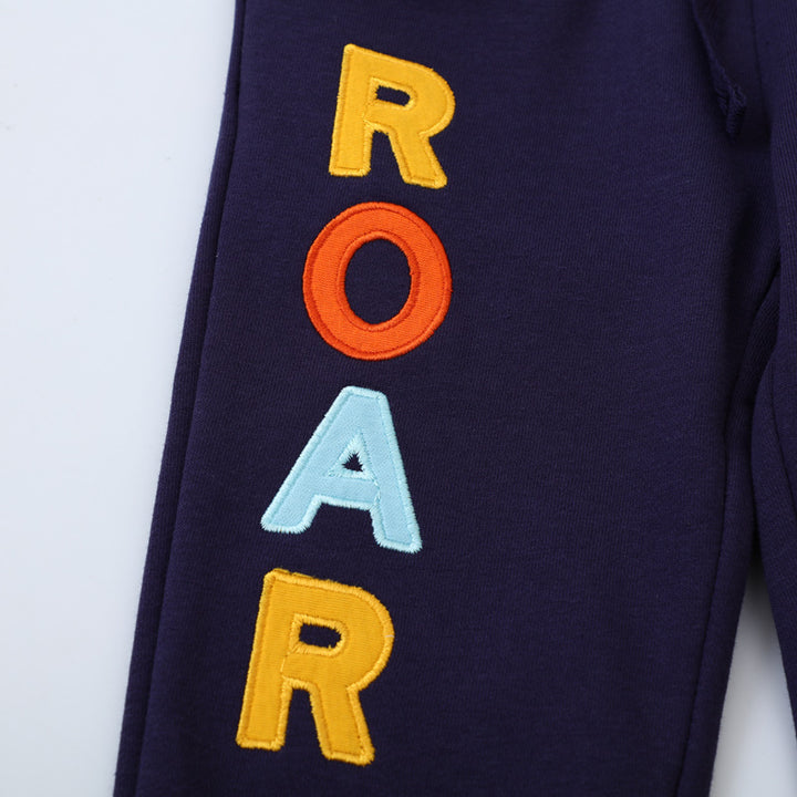 Jungen Sweatpants mit kreativem Löwen-Design Drune