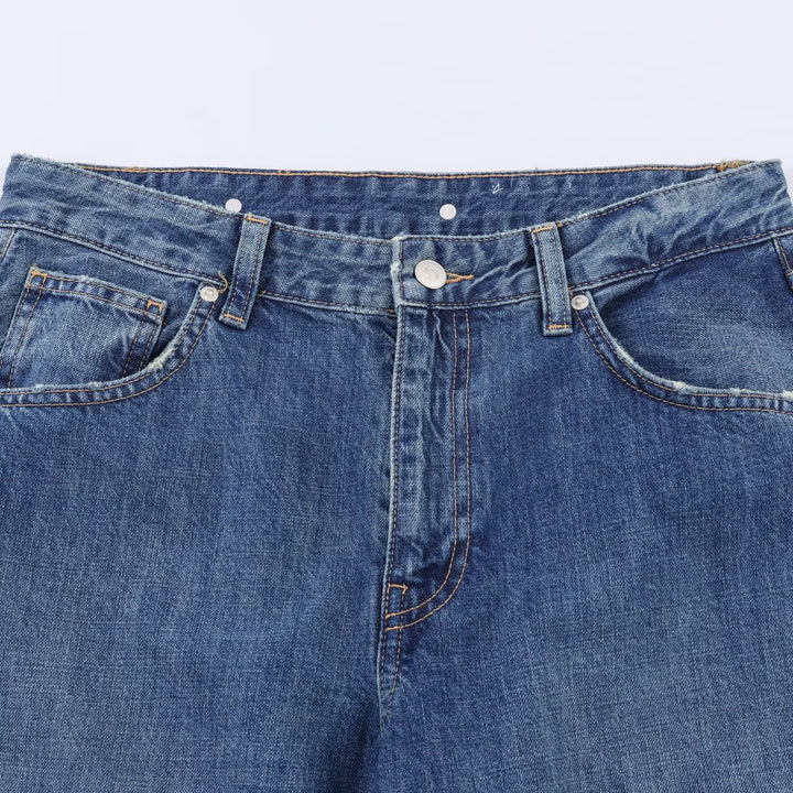 Damen Tapered Jeans mit elastischem Bündchen und bequemer Passform Drune