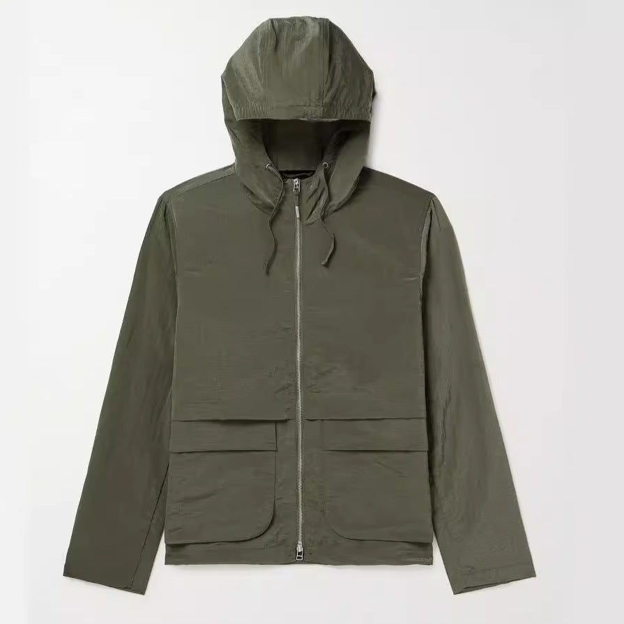 Damen Leichte Übergangsjacke mit Kapuze Drune
