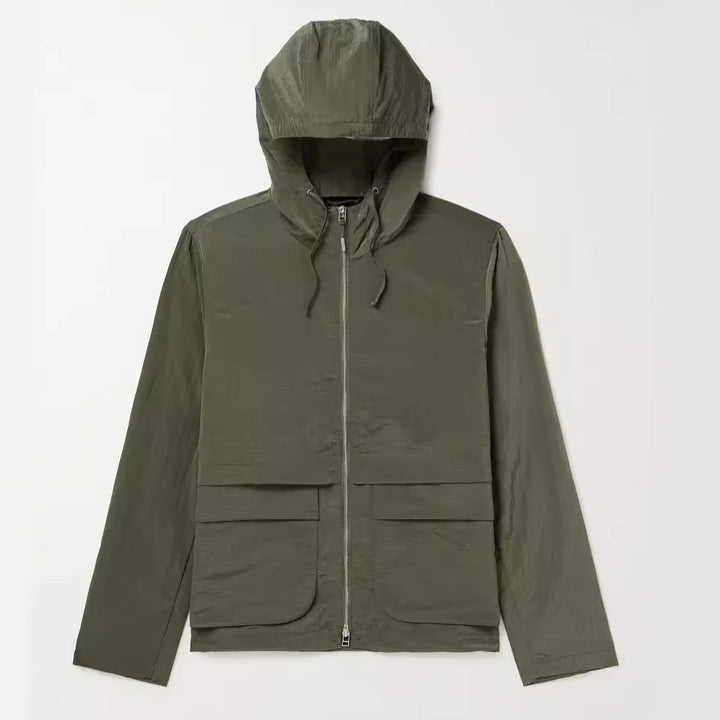 Damen Leichte Übergangsjacke mit Kapuze Drune