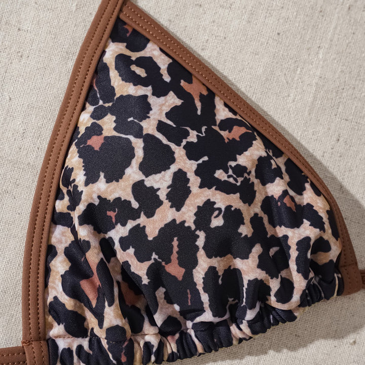 Damen Triangel-Bikini mit Wickelrock Drune