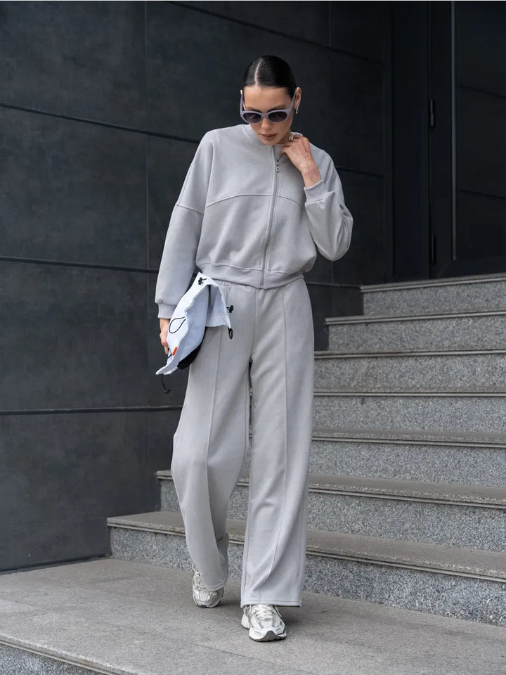 Damen lässiger Hoodie-Jumpsuit Drune