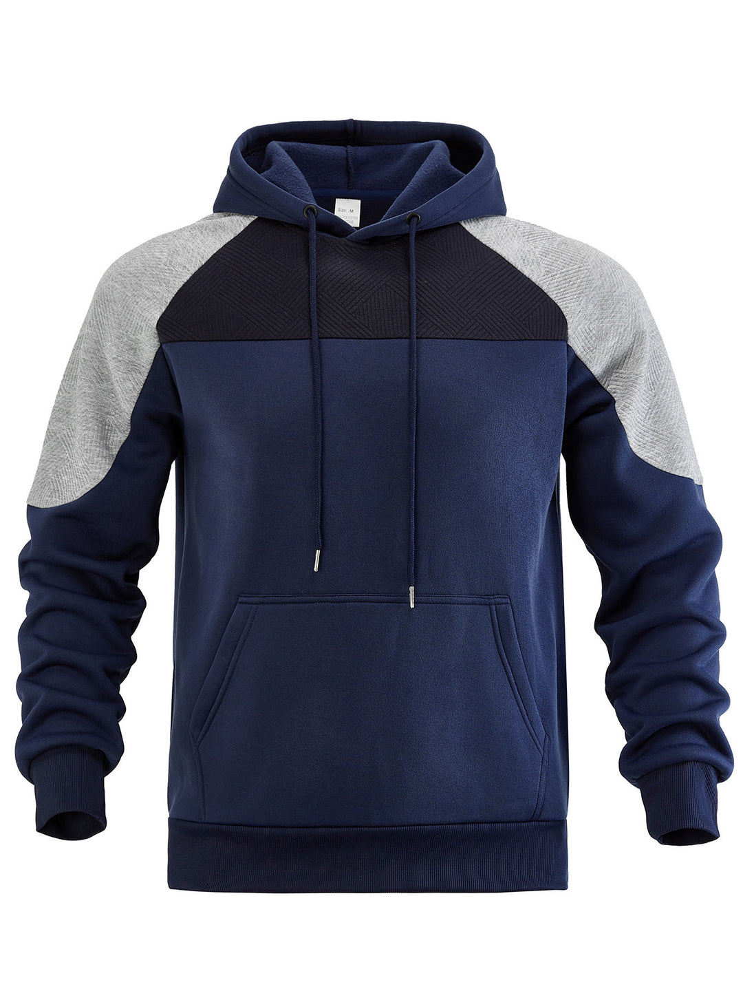 Herren Kapuzenpullover mit Sportlichem Design und Kontrastdetails Drune