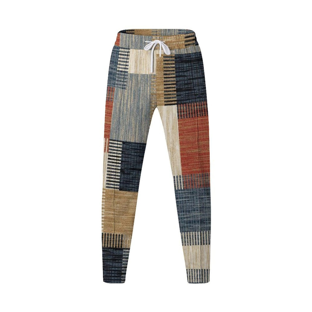 Damen Modische Karohose Drune