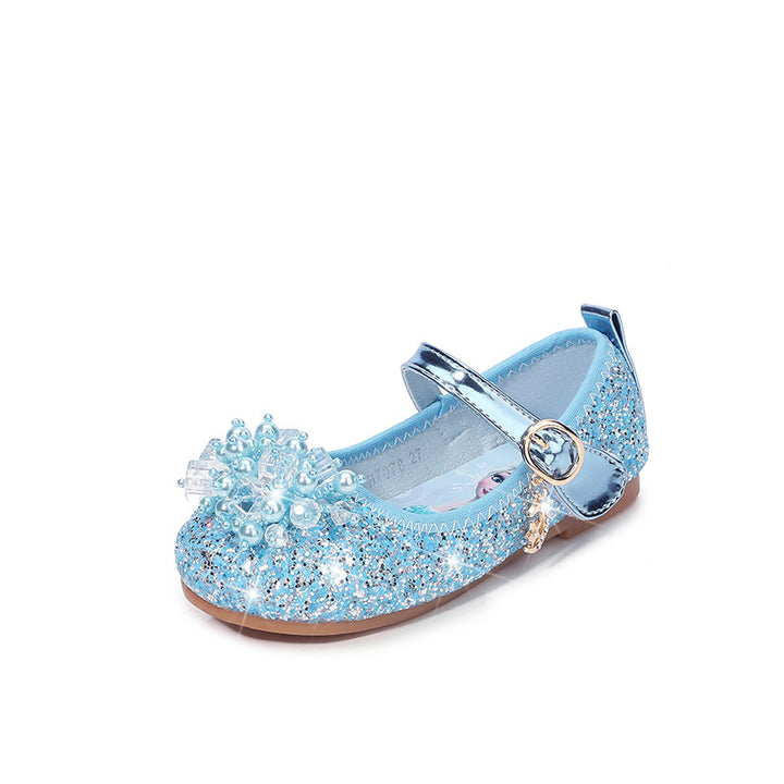 Mädchen Ballerina Schuhe mit funkelnden Perlenapplikationen Drune