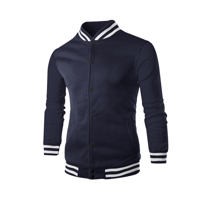 Herren Collegejacke mit elastischen Bündchen und hochwertiger Verarbeitung Drune