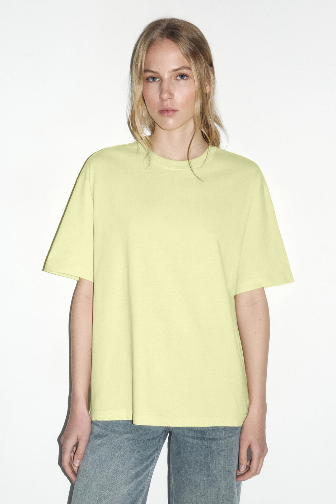 Damen lässiges Oversized T-Shirt aus hautfreundlichem Baumwollmix Drune