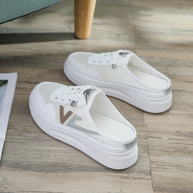 Damen Freizeitschuhe mit atmungsaktiver Netzstruktur und flexiblem Sohlenprofil Drune