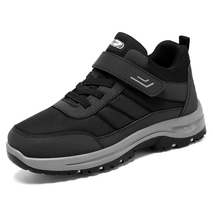 Herren nan multifunktionaler Outdoor-Halbschuh mit Klettriemen, stoßdämpfender EVA-Zwischensohle und griffiger Trailsohle Drune