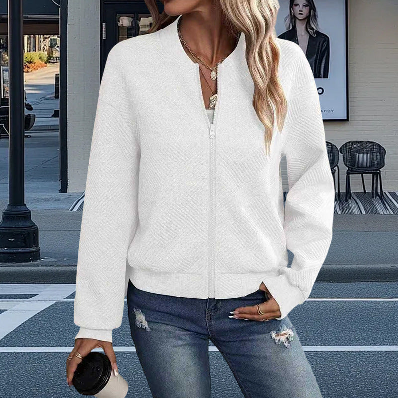 Damen Freizeitjacke mit strukturiertem Design und praktischen Taschen Drune
