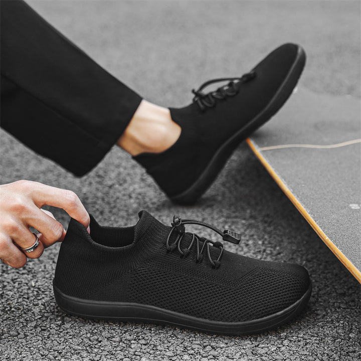 Herren Atmungsaktive Slip-On Sneakers mit Elastischem Verschluss Drune