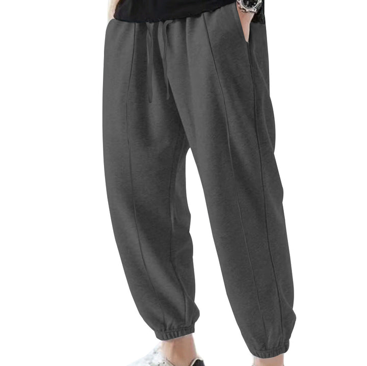 Herren Jogginghose aus atmungsaktivem Material mit verstellbarem Bund Drune
