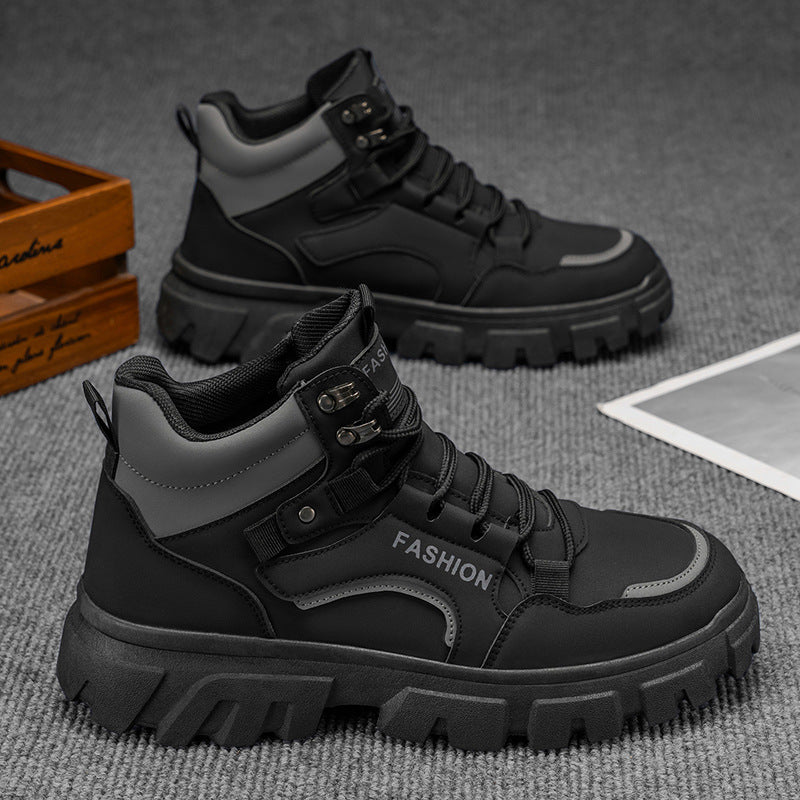 Damen hochformatige Winter-Sneaker mit robustem Profil Drune