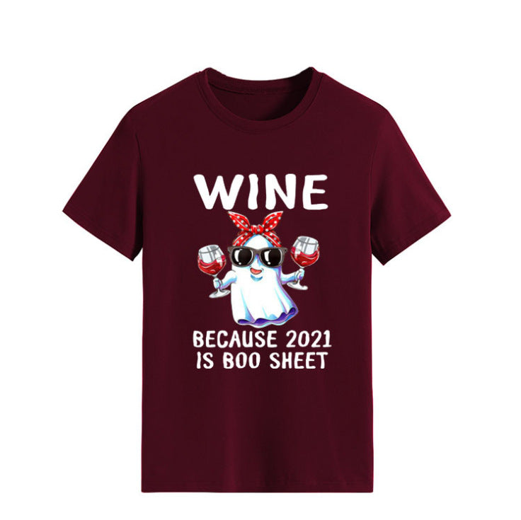 Damen Verspielt Geist-Themen Grafik T-Shirt Drune