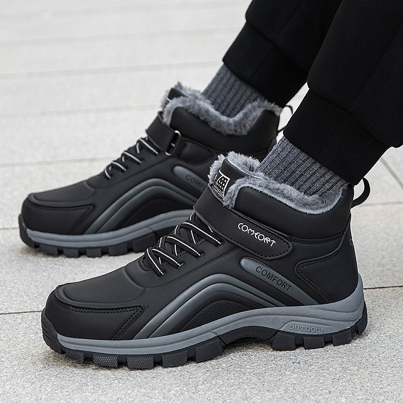 Damen wasserfeste Winterstiefel mit isolierendem Futter und rutschfester Sohle Drune