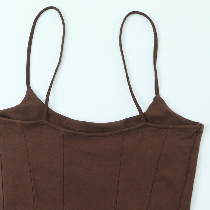 Damen Trägerkleid mit schmeichelndem Schnitt Drune