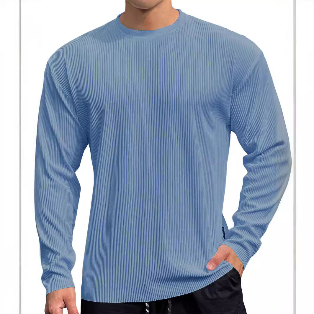 Herren Feinstrickpullover mit strukturiertem Rippenmuster Drune