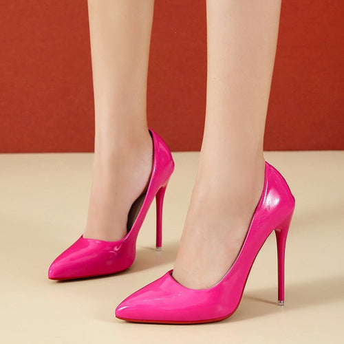 Damen Hochhackige Lackpumps Drune