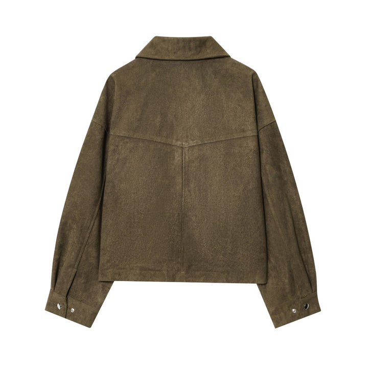 Damen modische Utility-Jacke mit praktischen Taschen Drune