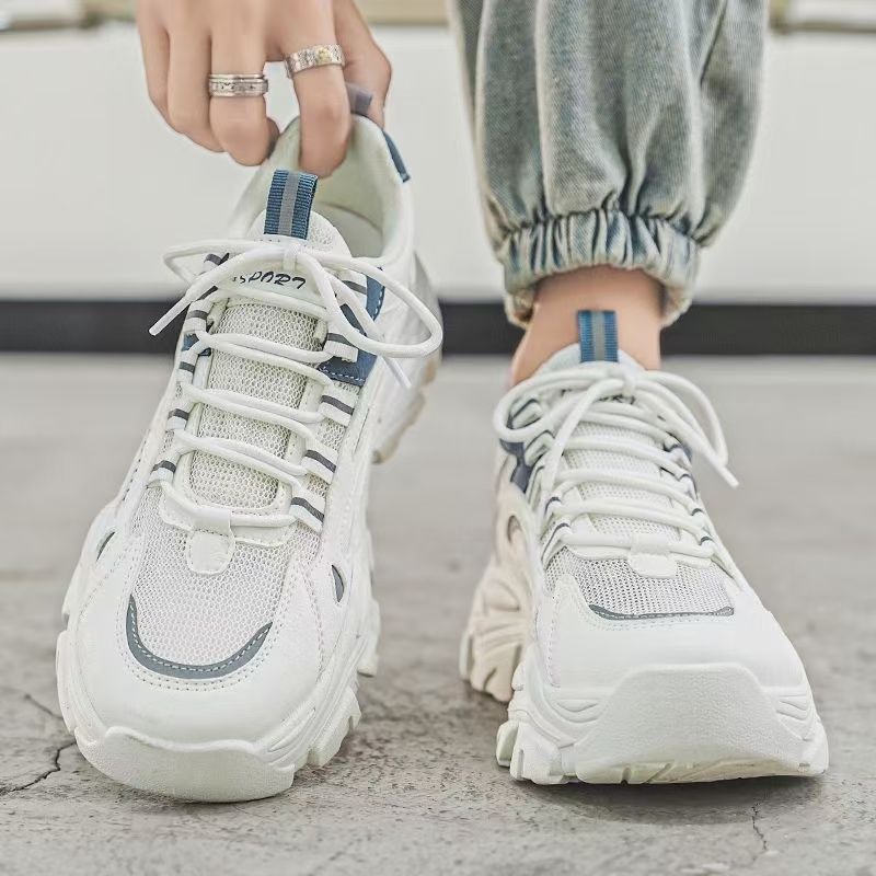 Damen Komfortable Sneakers mit atmungsaktiver Oberﬂäche und stoßdämpfender Sohle Drune