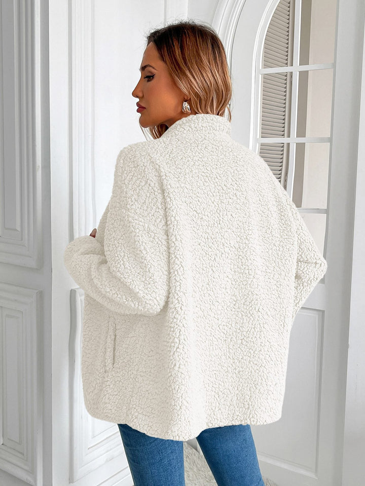 Drune | Up Sherpa-Fleece-Jacke - Ultra-weiche Wärme - Mischung - Gemütliche lässige Schicht