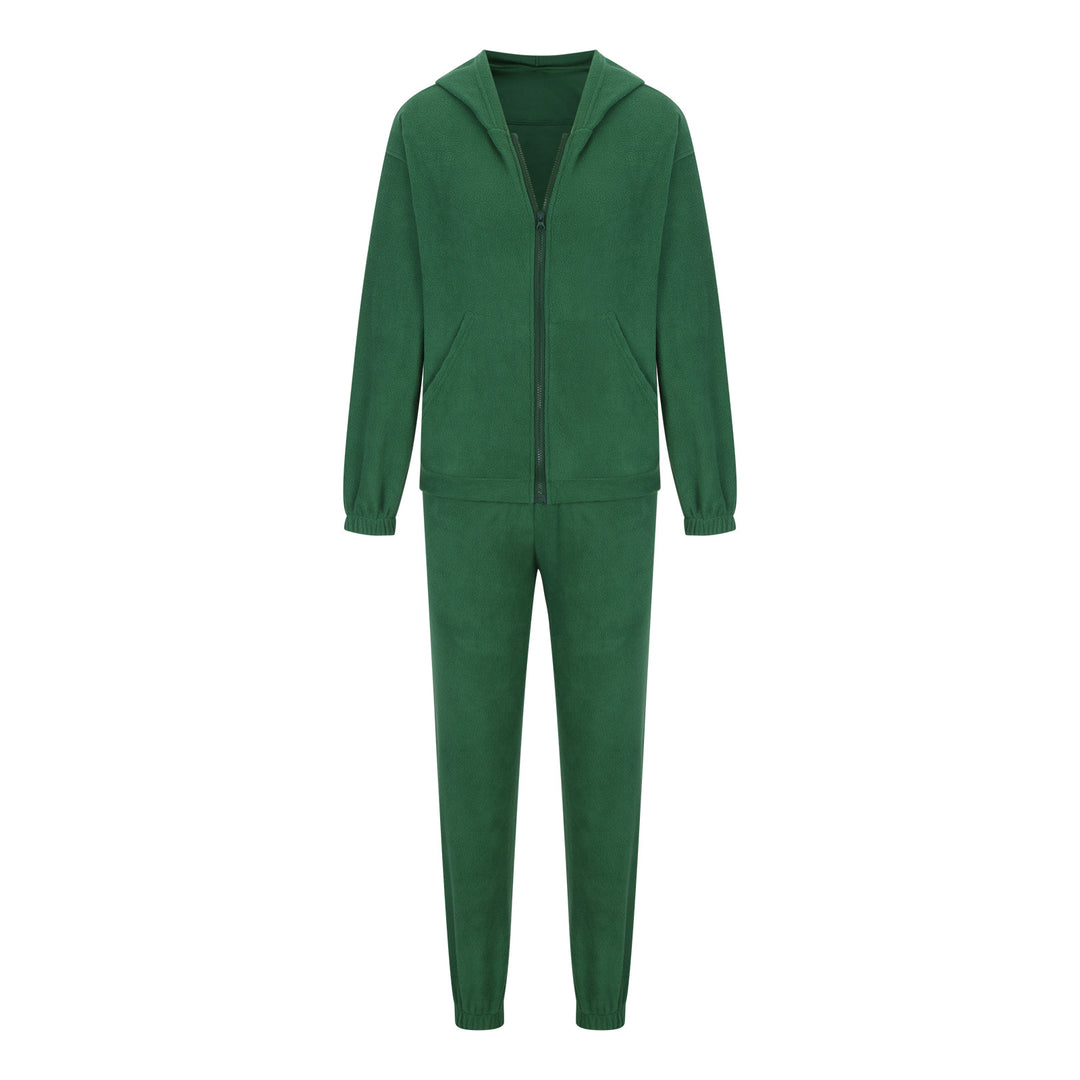 Damen nan oversized Kapuzenpullover-Set mit Cargo-Jogginghose Drune