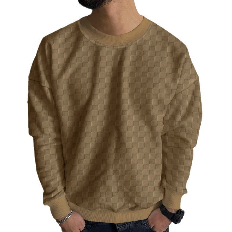 Herren Modischer Sweatshirt mit strukturiertem Design Drune
