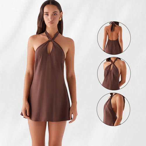 Damen Halterkleid im eleganten Design Drune