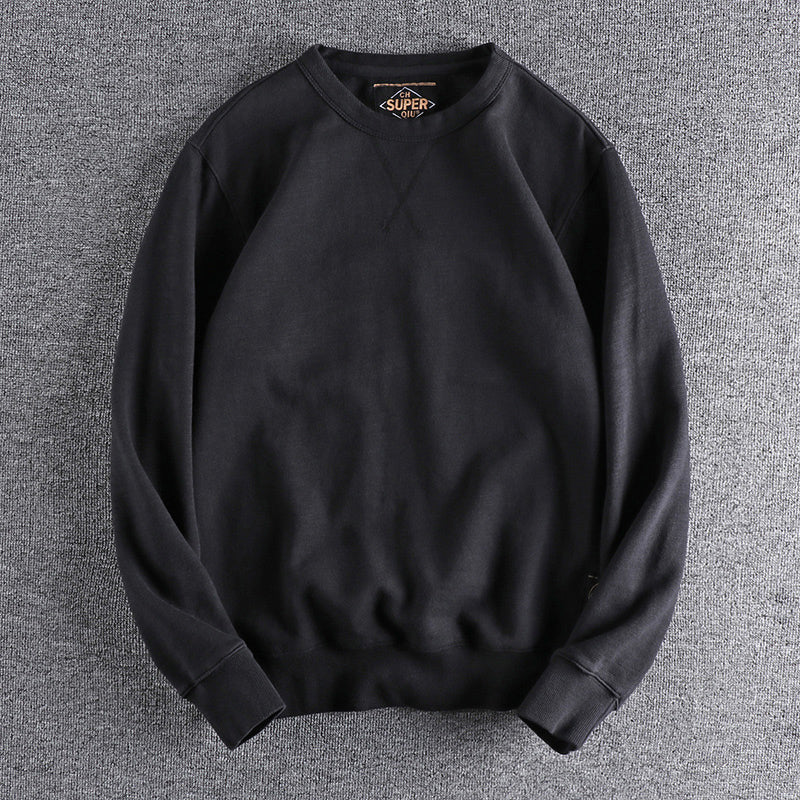Damen Sweatshirt mit modernem Rundhalsausschnitt und lässigem Schnitt Drune