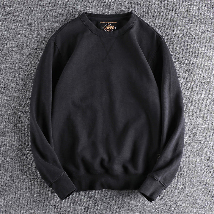 Damen Sweatshirt mit modernem Rundhalsausschnitt und lässigem Schnitt Drune