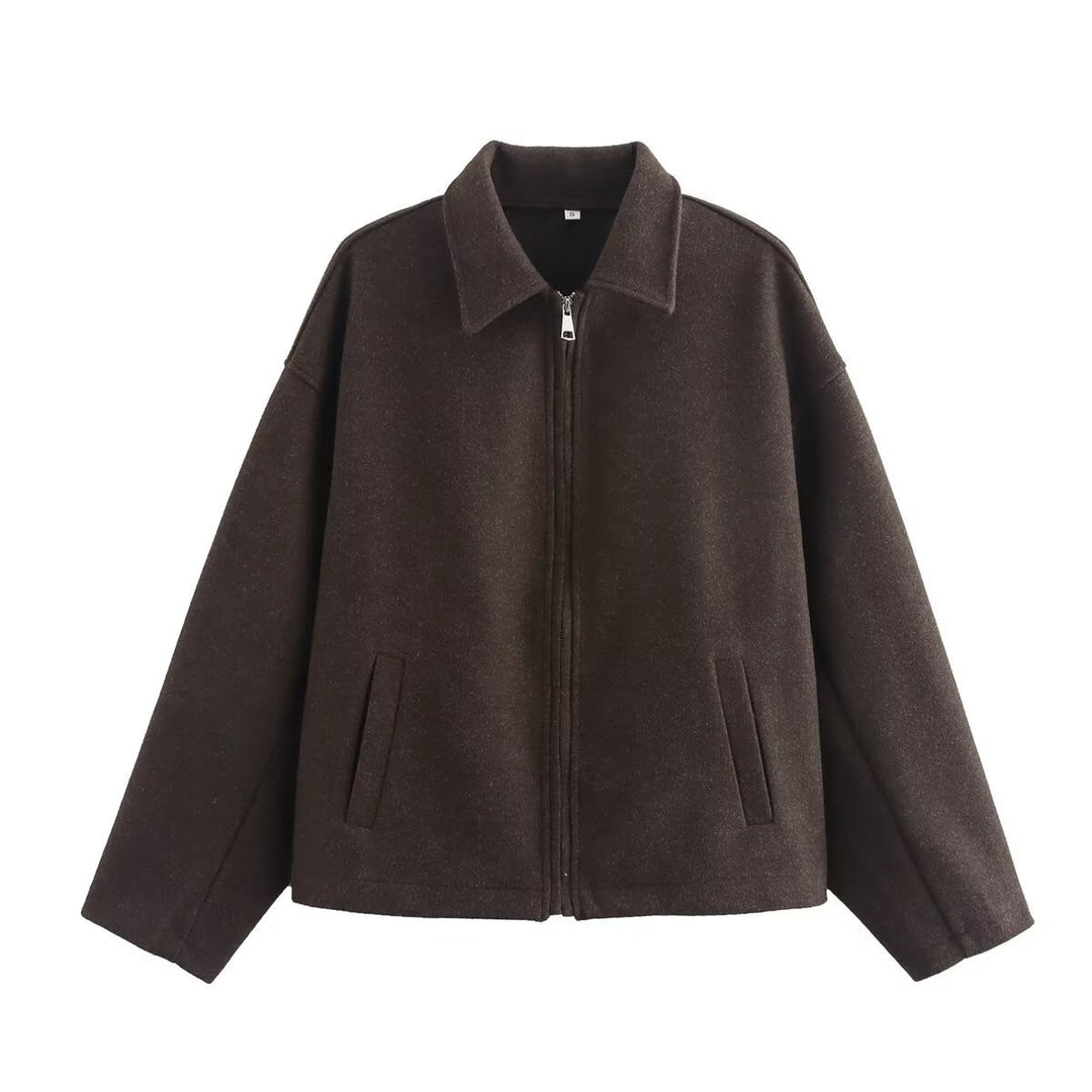 Damen weiche und warme Fleecejacke mit praktischem Reißverschluss Drune