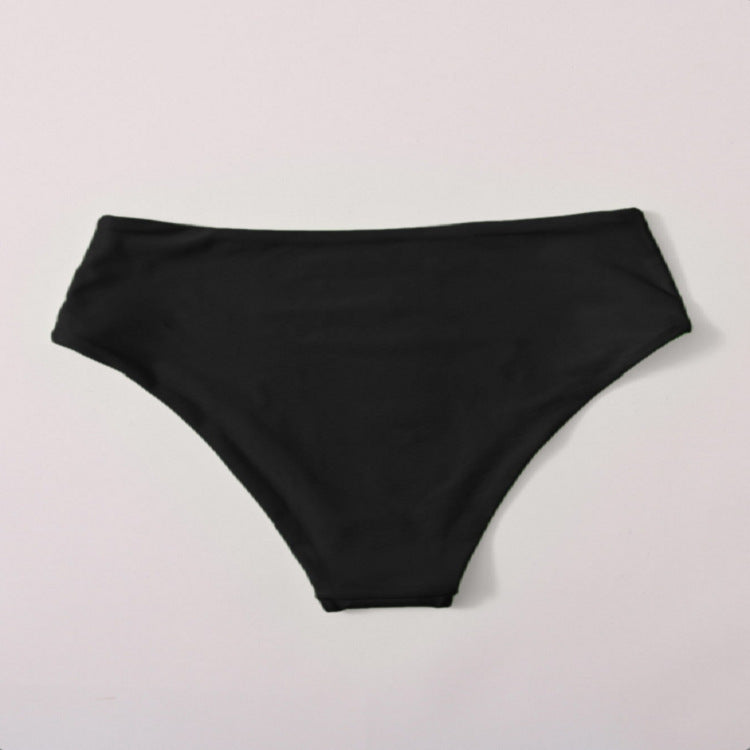 Damen Hochtaillierte Bikinihose Drune