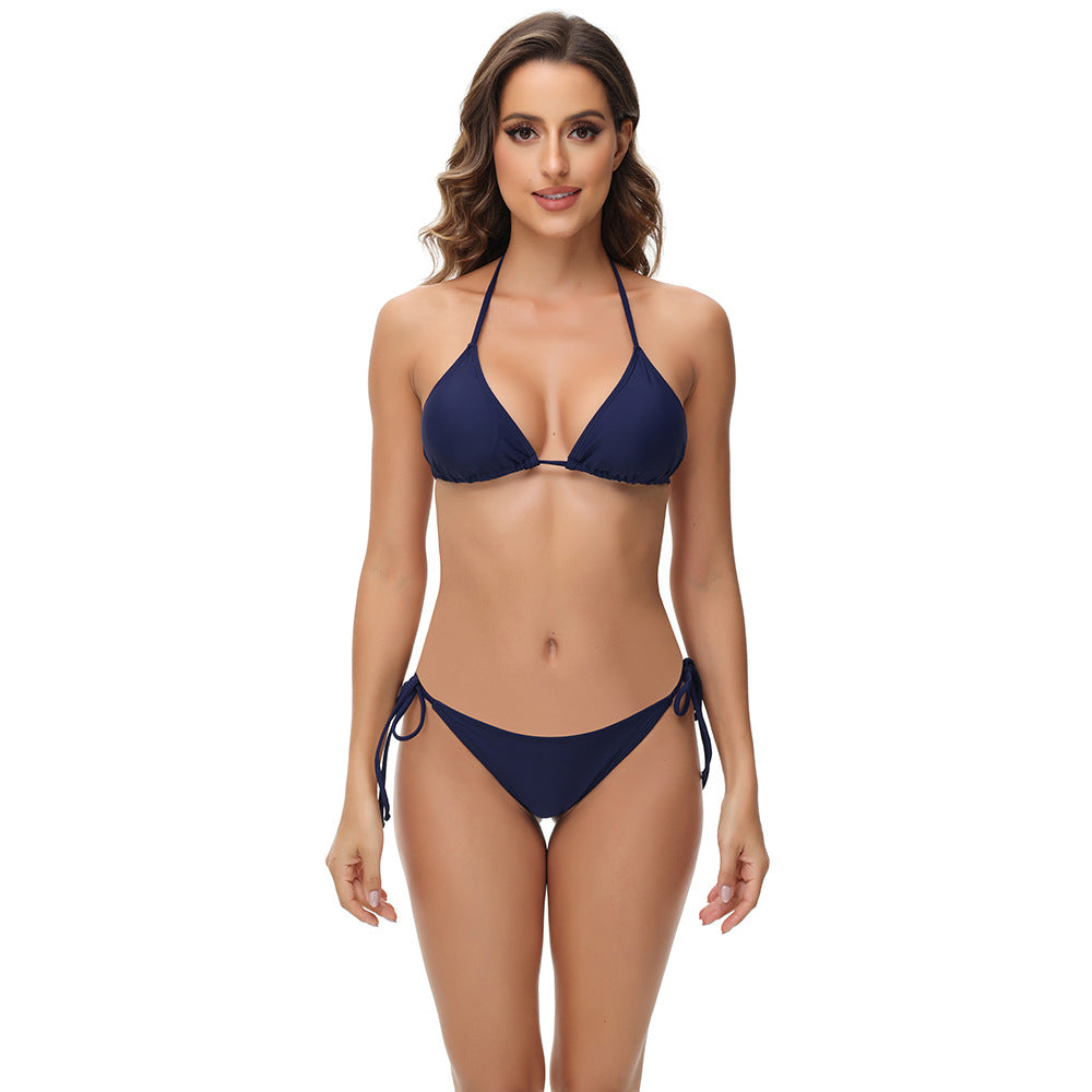 Damen Triangel-Bikini mit verstellbaren Trägern Drune