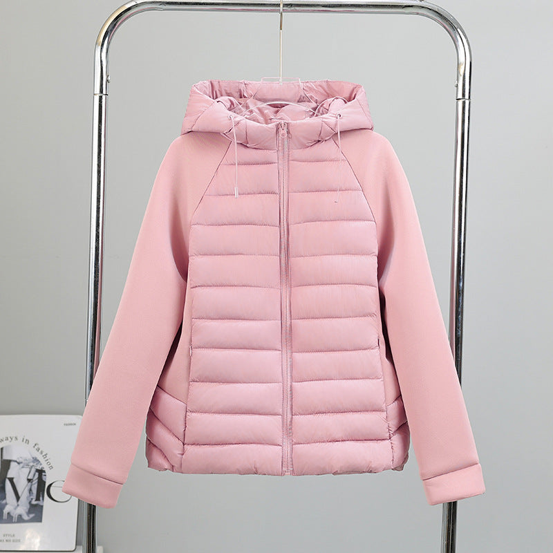Damen Isolierte Steppjacke mit Kapuze und sportlichem Schnitt Drune
