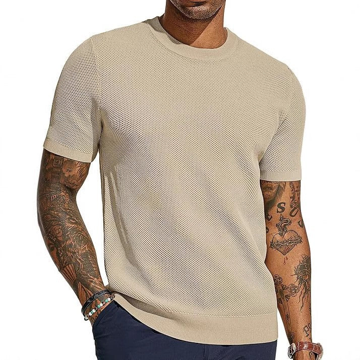 Herren atmungsaktives Netz-T-Shirt Drune