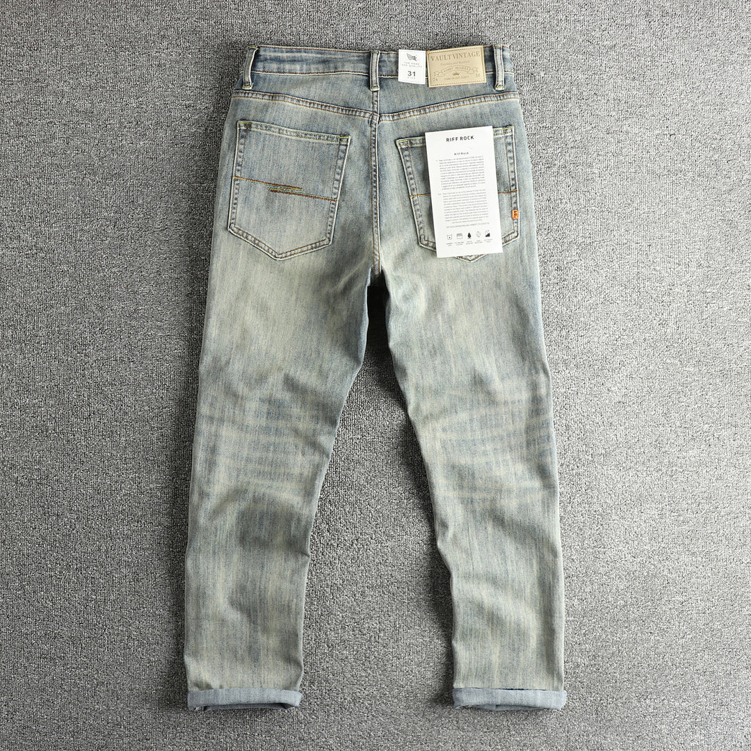 Damen Slim-Fit Jeans mit bequemer Passform und lässigem Vintage-Look Drune