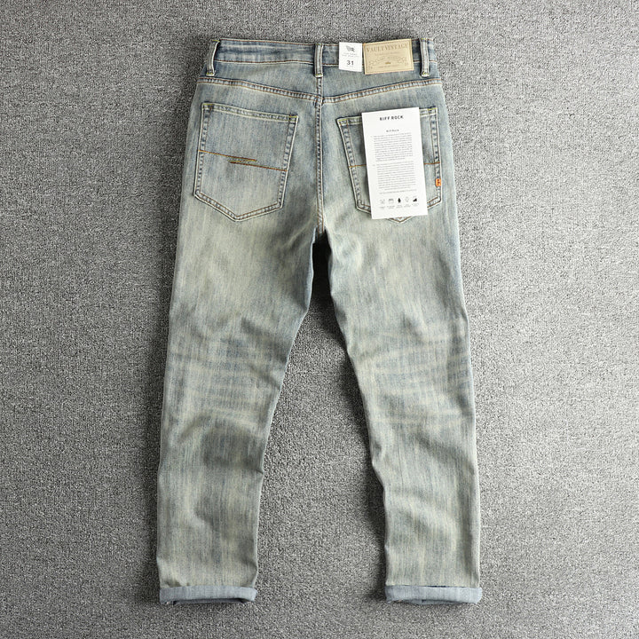 Damen Slim-Fit Jeans mit bequemer Passform und lässigem Vintage-Look Drune
