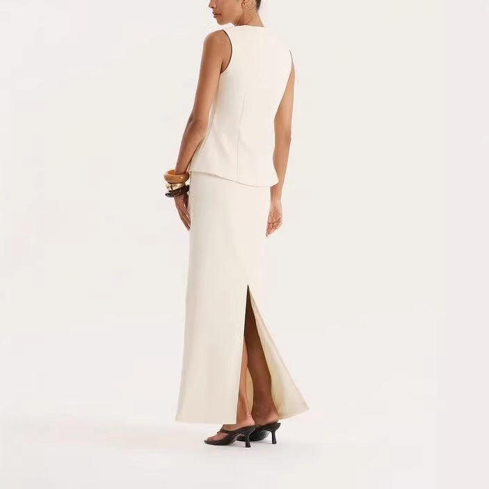 Damen elegante Bluse mit V-Ausschnitt und plissierten Details Drune