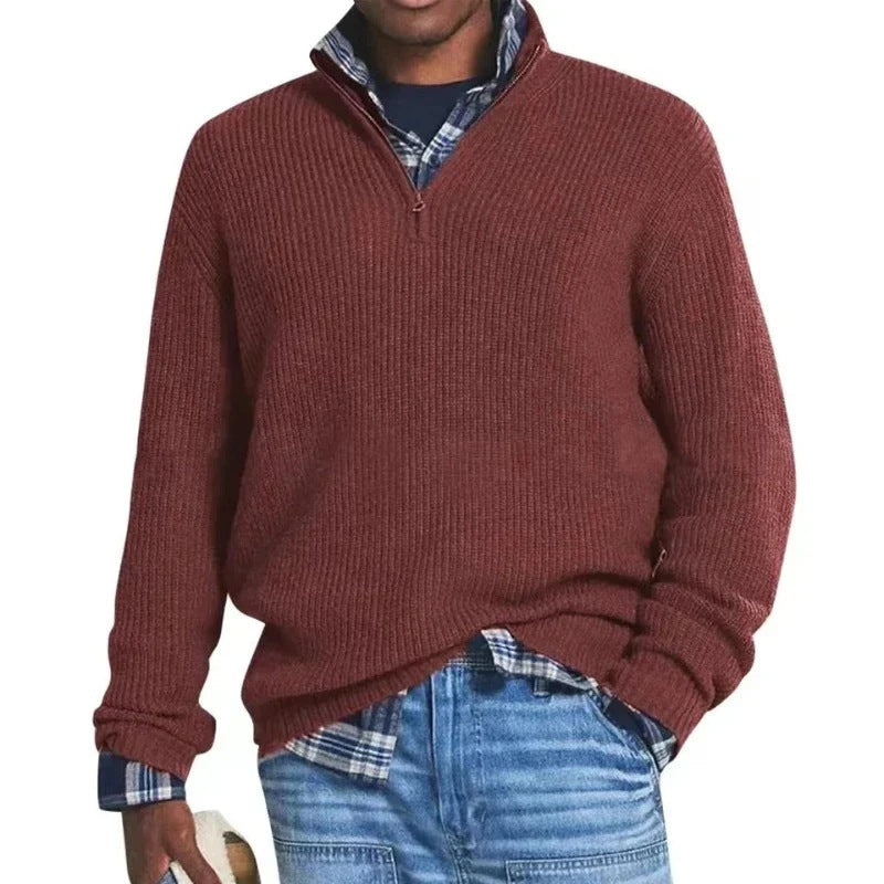 Drune | Der stilvolle Zip-Pullover für Herren