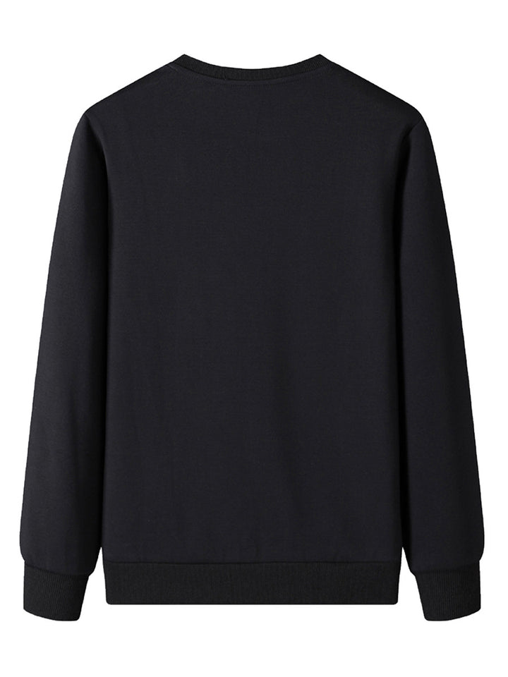 Damen lässiger Pullover mit kreativem Geldmotiv Drune