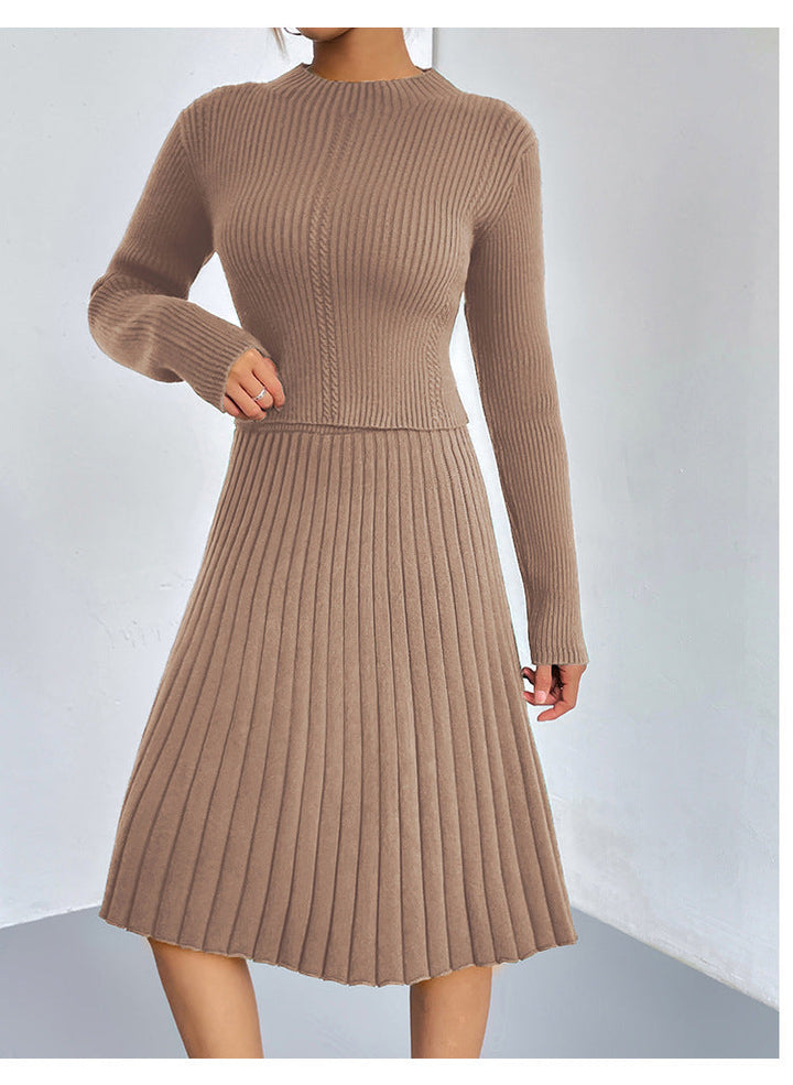 Drune | A-Linie Rock Strickpullover Set