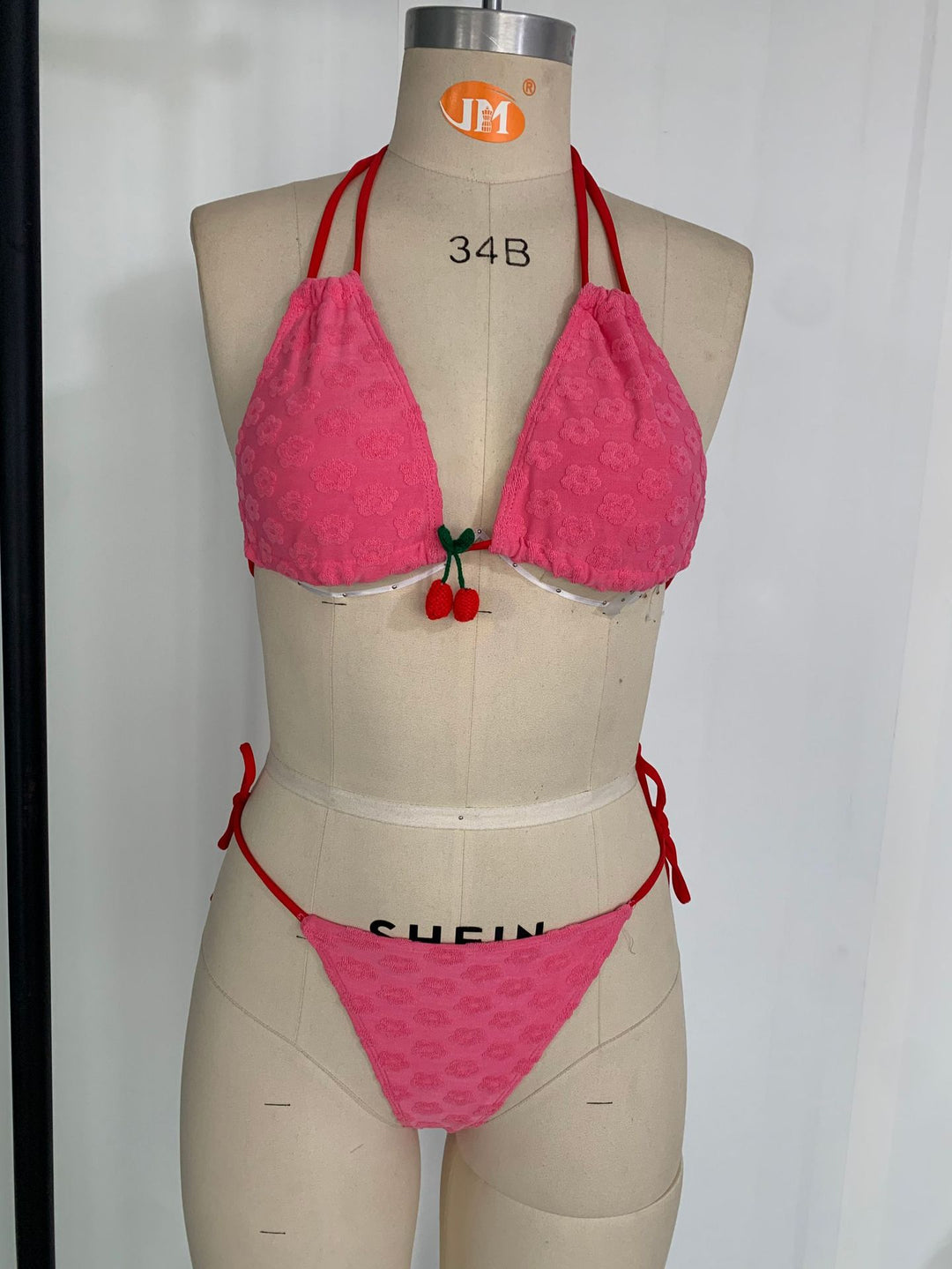 Damen Triangel-Bikini mit verspieltem Dekorelement Drune