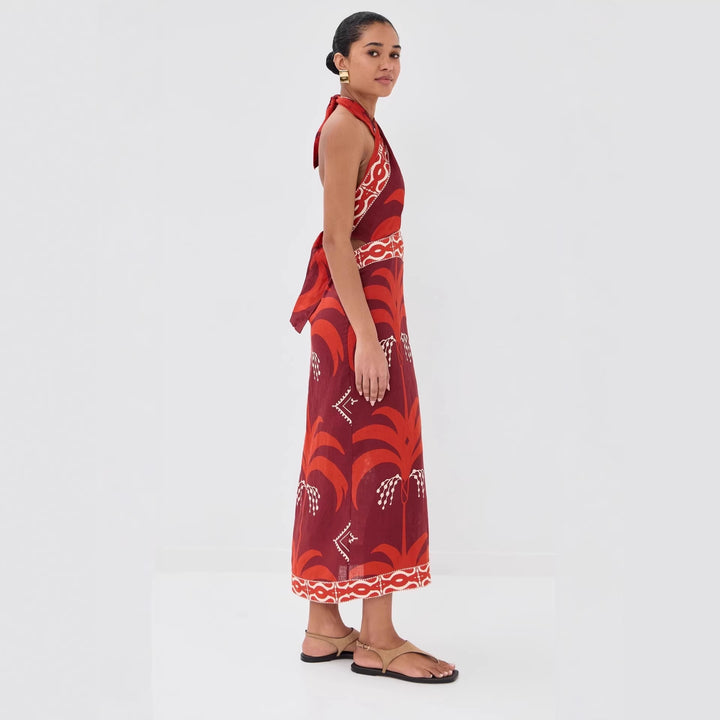 Damen Maxi-Kleid mit exklusivem Boho-Design Drune