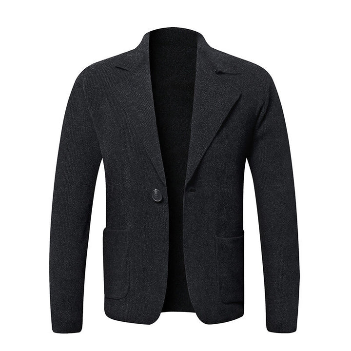 Herren elegante Blazerjacke mit zeitlosem Design und praktischen Taschen Drune