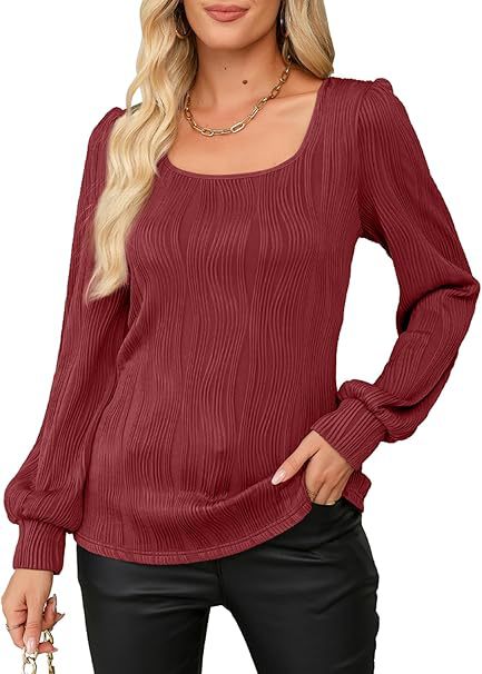 Damen trendiges, gestreiftes Blusenoberteil Drune