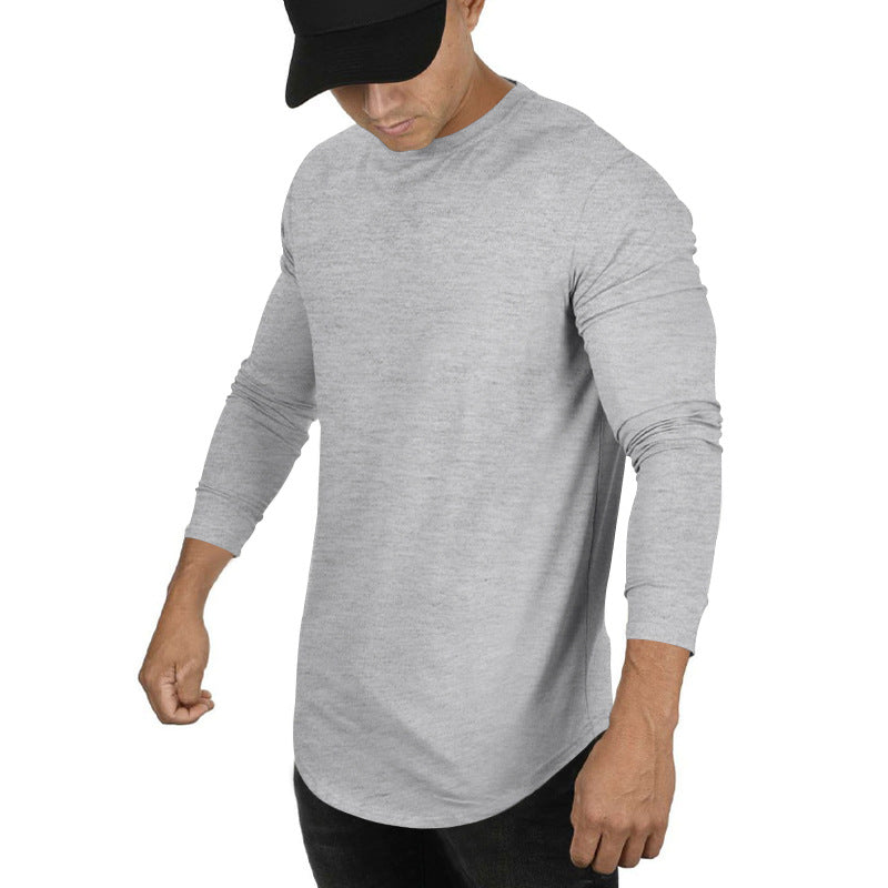Herren Langarmshirt mit innovativem Schnitt und atmungsaktiver Struktur Drune