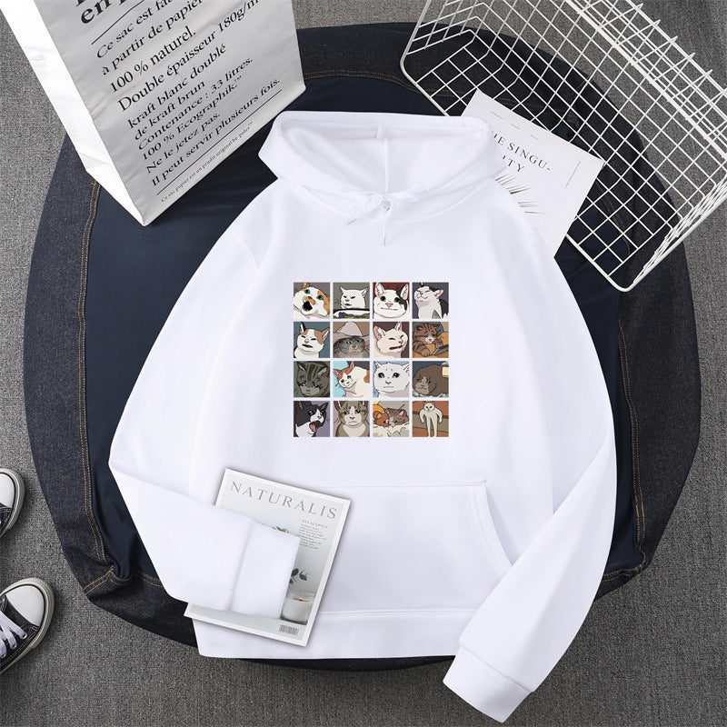 Damen Sweatshirt mit Tier-Motiv Drune