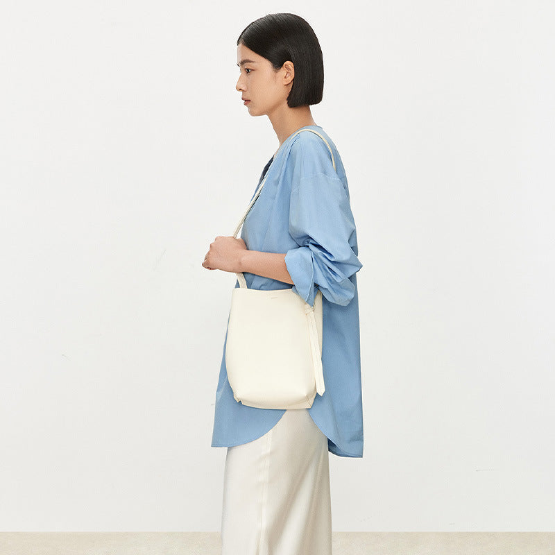 Damen modisches Oversize-Hemd mit raffiniertem V-Ausschnitt Drune